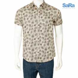 SaRa Men's Short sleeve shirt (Printed )